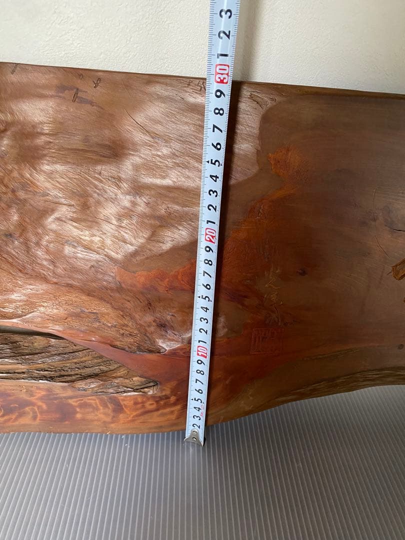 一枚板　看板　骨董　銘入り　誠　壁掛け　木製看板