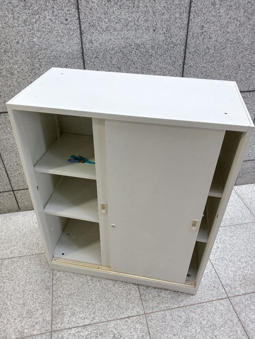 キャビネット IC-0910S MW 井上金庫H1050/2枚引違い