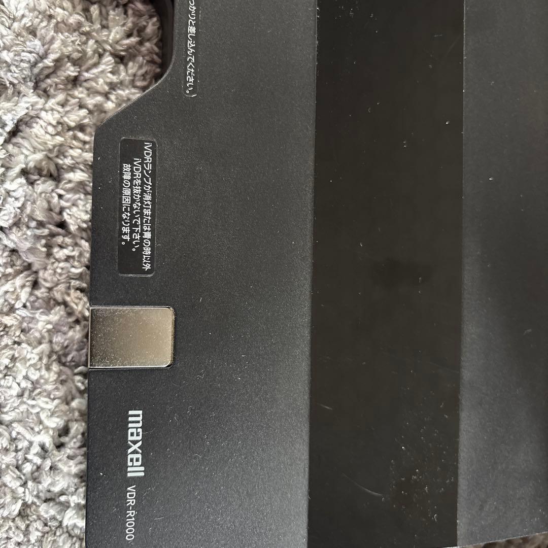 【動作品】maxell iVDRレコーダー　iVDR-R1000