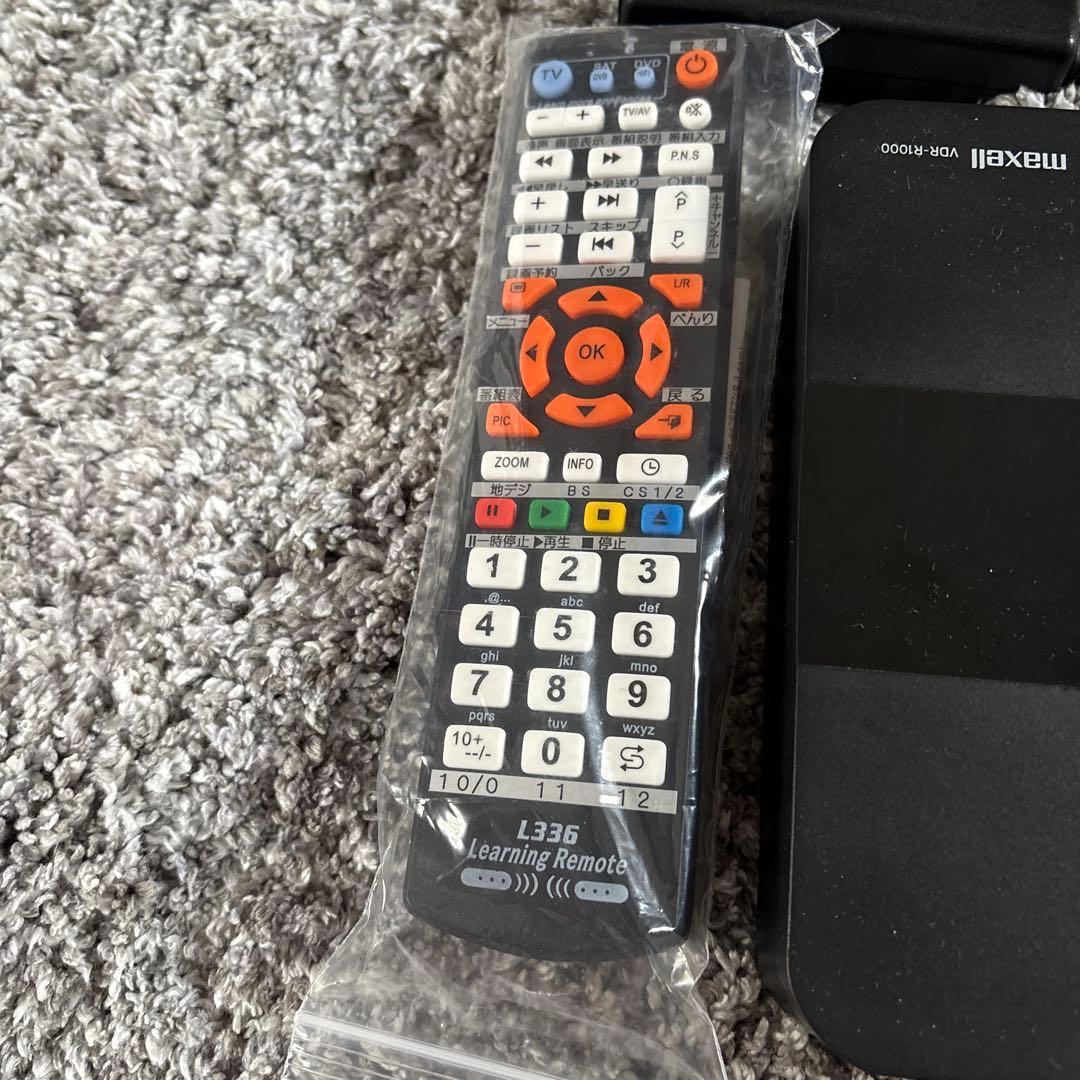 【動作品】maxell iVDRレコーダー　iVDR-R1000