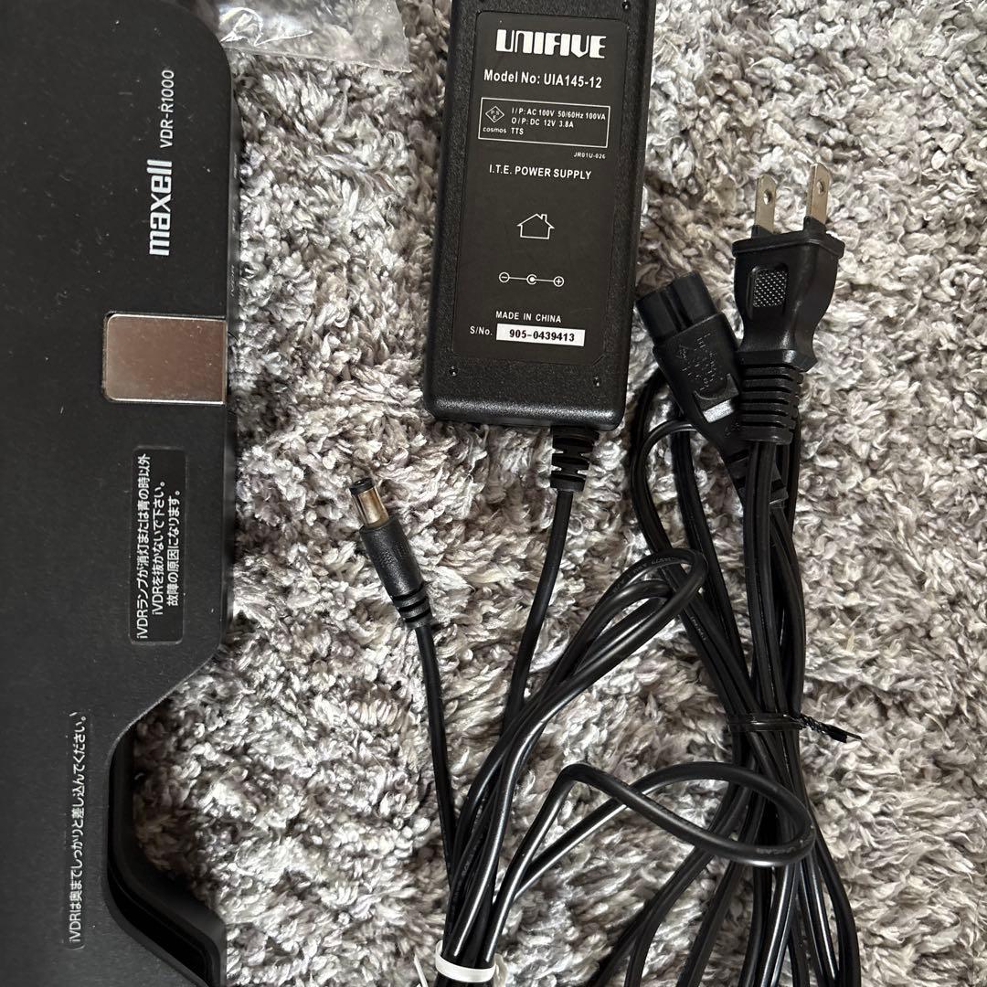 【動作品】maxell iVDRレコーダー　iVDR-R1000
