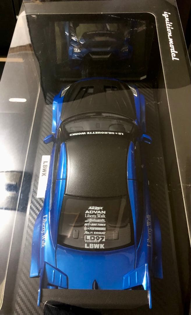 Nissan GT-R 1/18 ignition model LBワークス