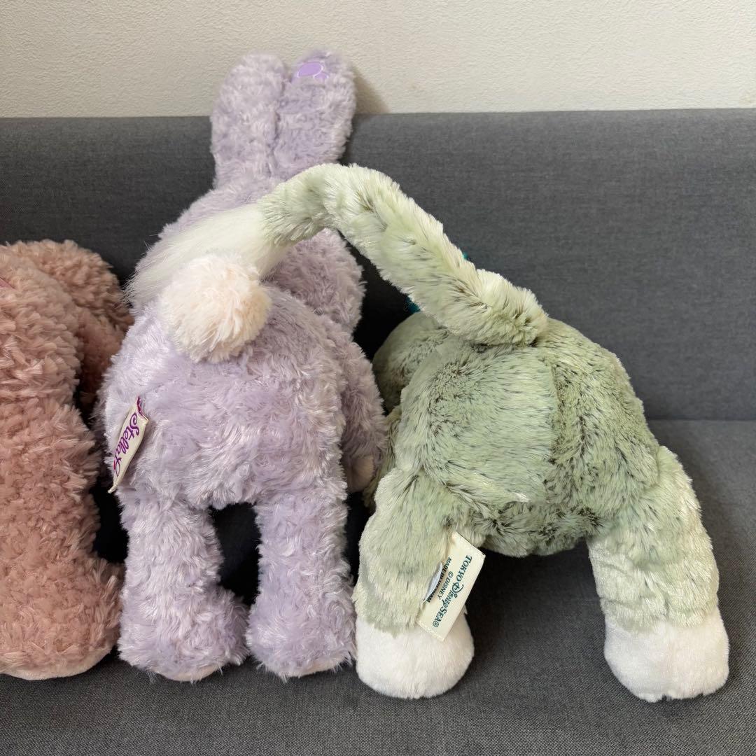 ダッフィー&フレンズぬいぐるみ　ダッフィ　シェリーメイ　ステラルー　ジェラトーニ