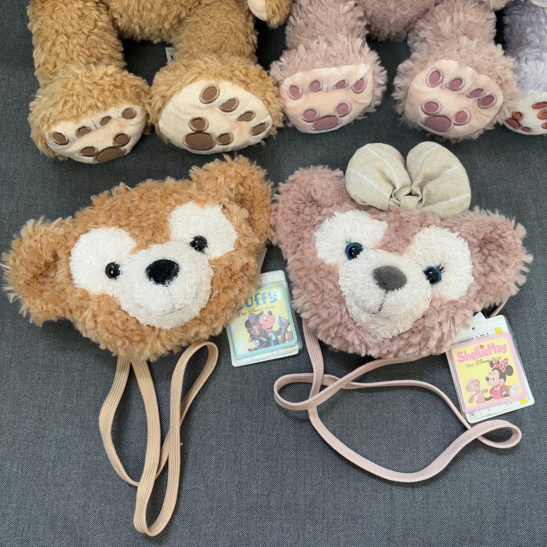 ダッフィー&フレンズぬいぐるみ　ダッフィ　シェリーメイ　ステラルー　ジェラトーニ