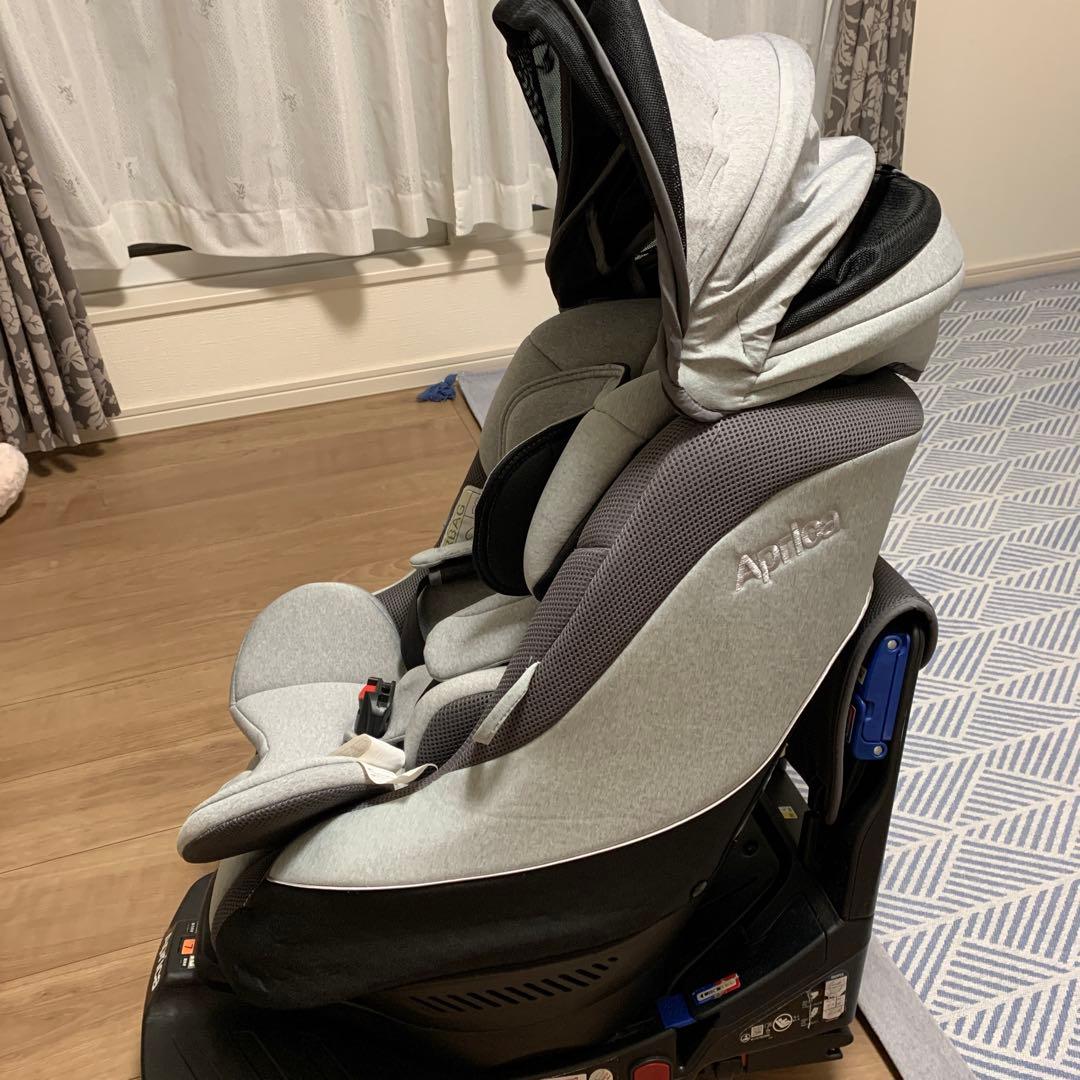 Aprica ISOFIX チャイルドシート グレー