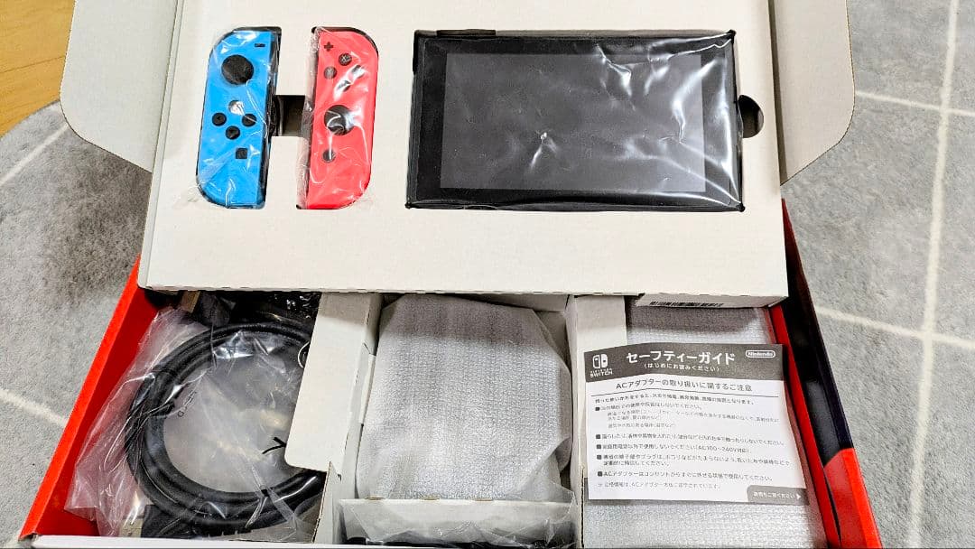 美品☆有線LAN変換アダプター付き！Nintendo Switch 本体
