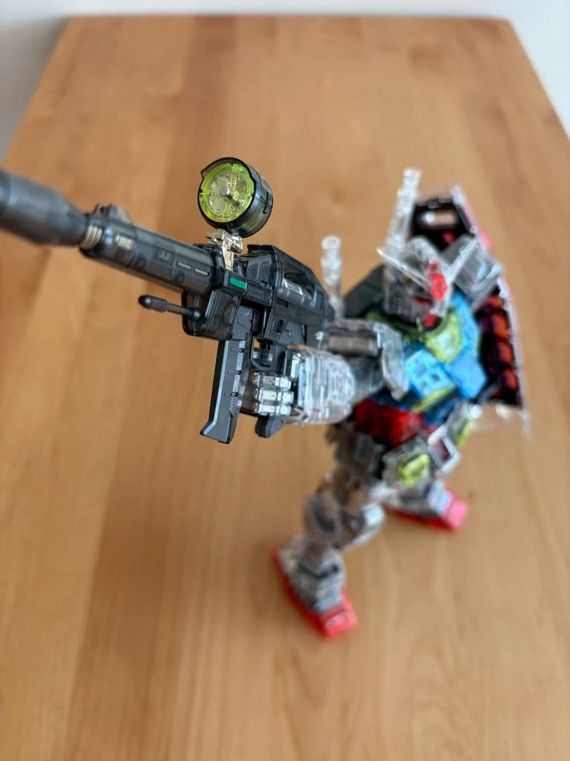 【完成品】PG UNLEASHED 1/60 RX-78-2 ガンダム　クリア