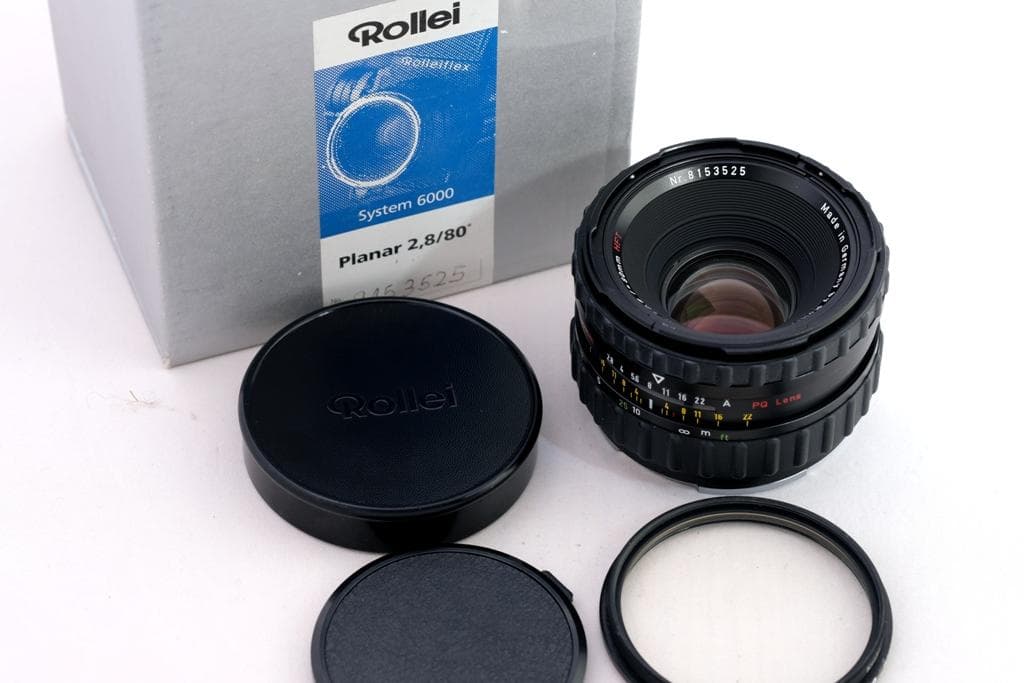 ローライ 6000 プラナー 80ｍｍ HFT f2.8 PQ Hy6 フィルタ