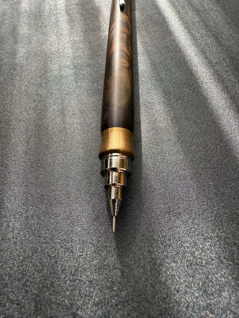 handwood 黒檀瘤杢シャーペン0.5mm