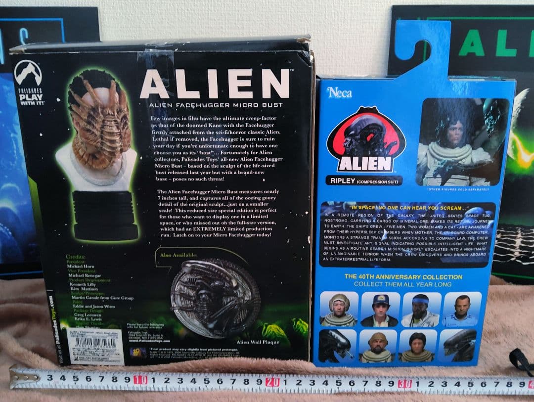 [NECA エイリアン40th•リプリー＆PALISADES フェイスハガー)]
