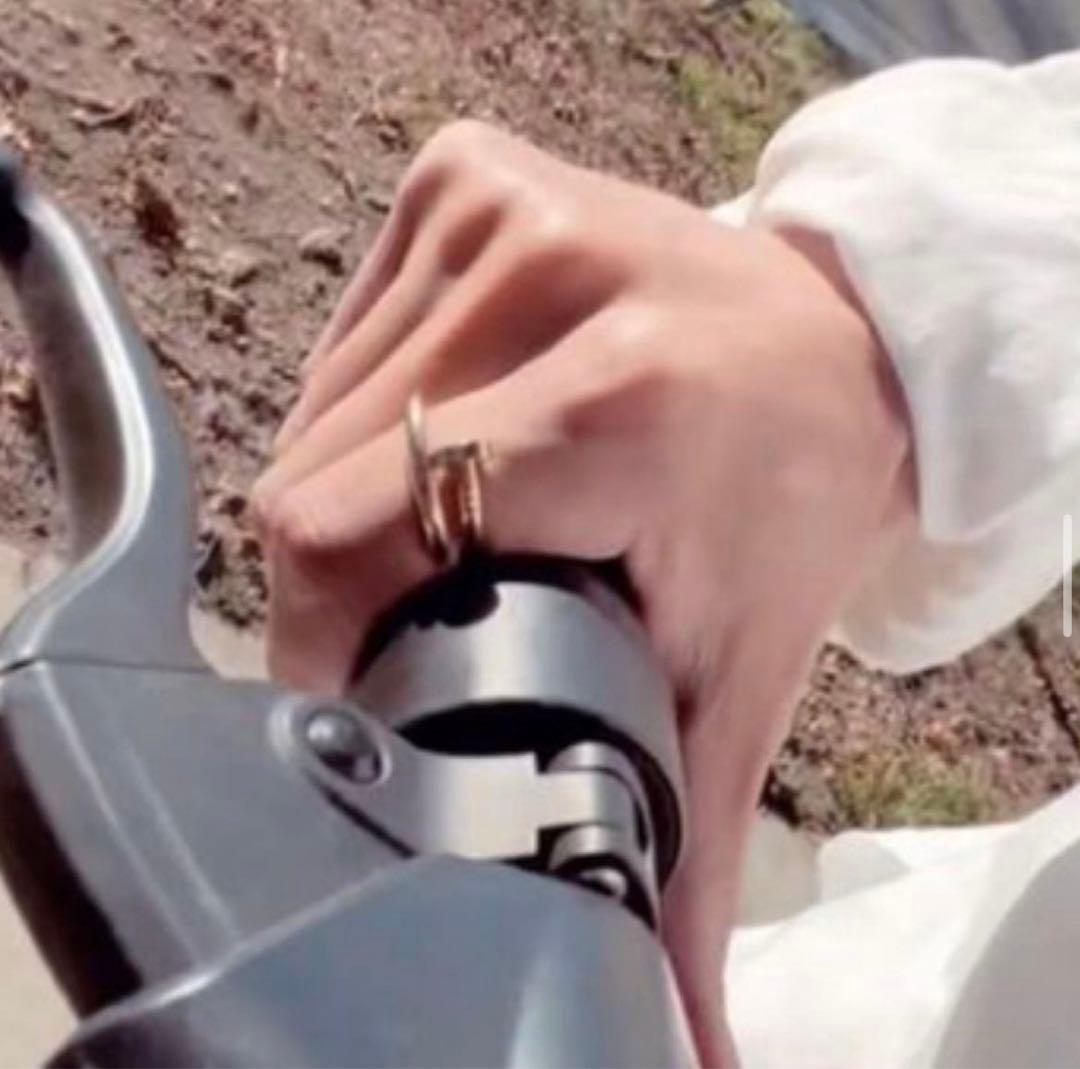 18Kゴールドメッキ リング Nobrand 15号-16号 常田大希着用