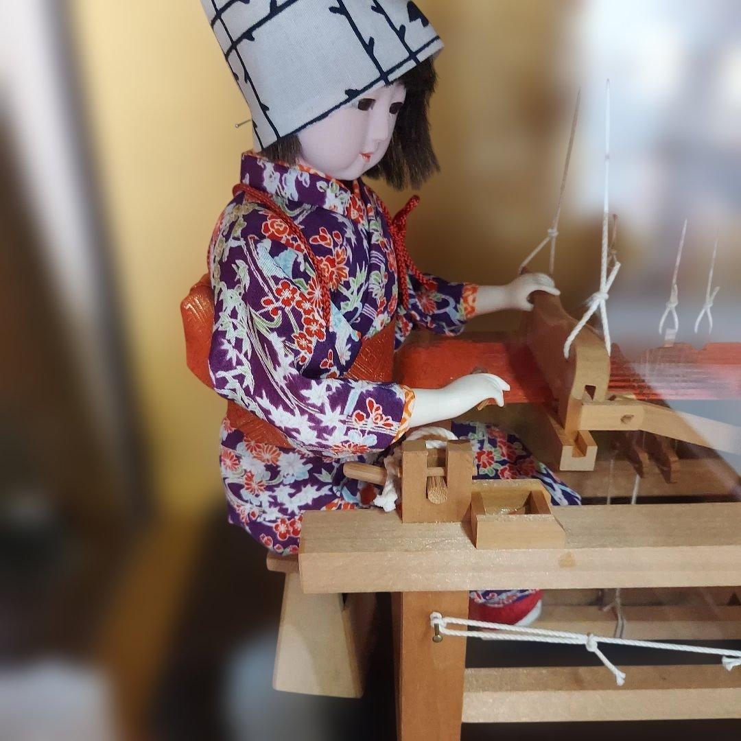 西陣 機織り人形(電動)