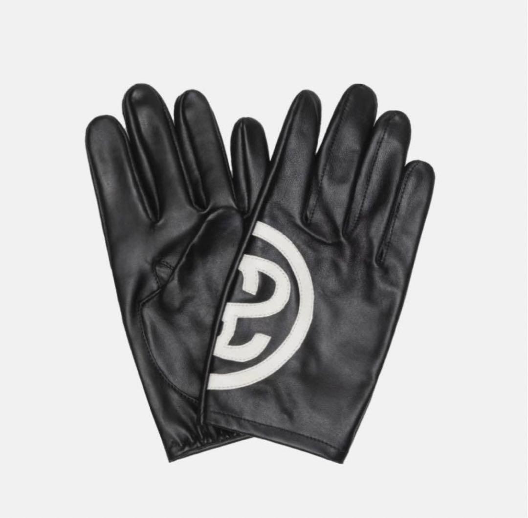Stussy SS LINK LEATHER GLOVES 手袋　レザー