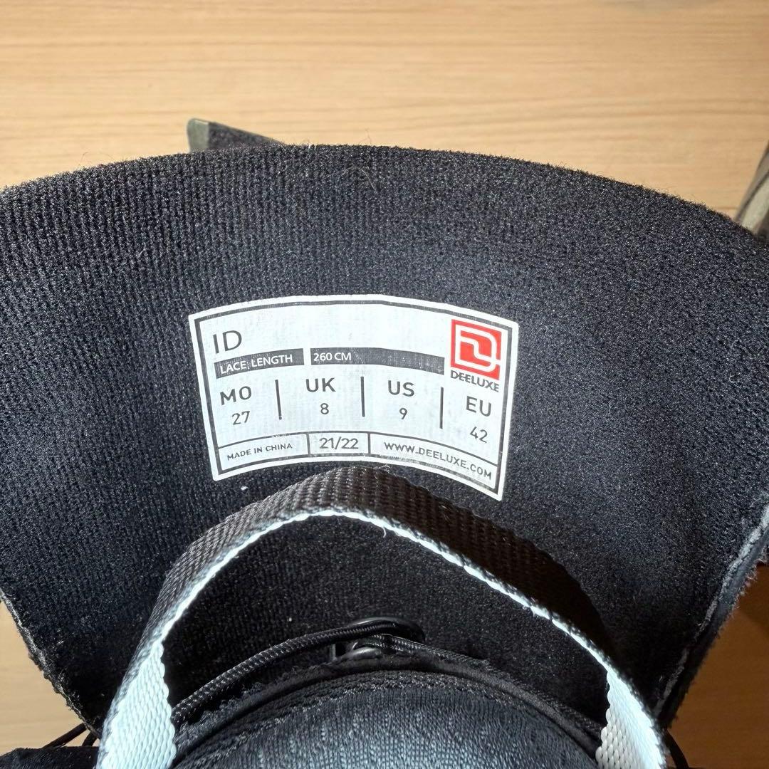 スノーボード Deeluxe ID 21-22 27cm