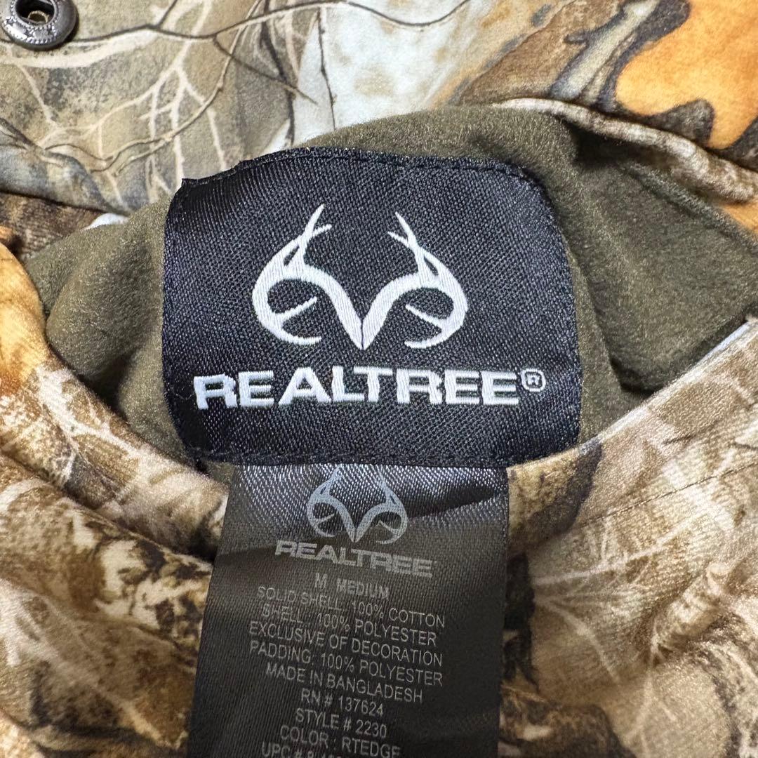 00s REALTREE リバーシブル　アクティブジャケット　ダック　パーカー