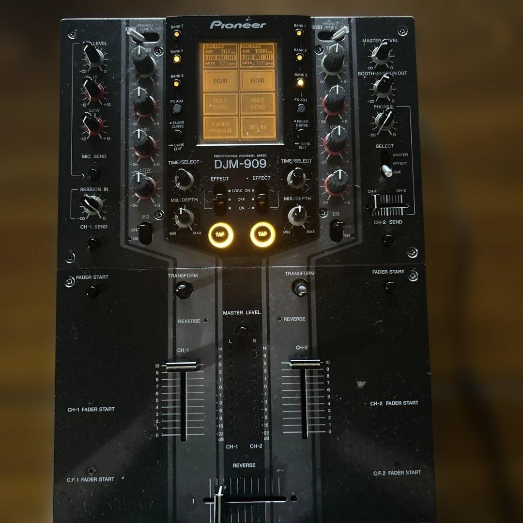 Pioneer DJM-909 DJミキサー【ジャンク品】