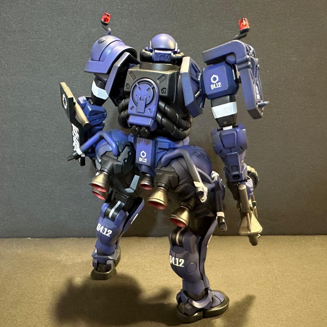 ＨＧ 1/144 軍警ザク 塗装済 完成品