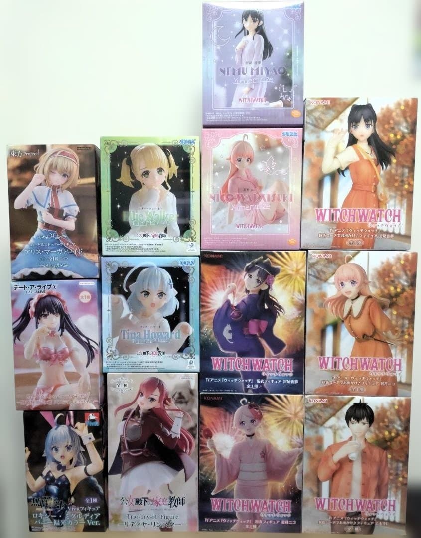 ■ プライズフィギュア まとめ売り13個セット※箱潰れ・破れ有 特価品