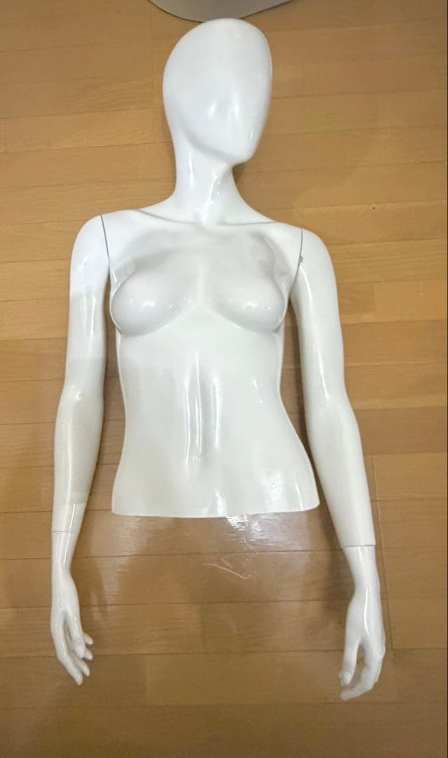 ホワイト女性マネキン フルボディ