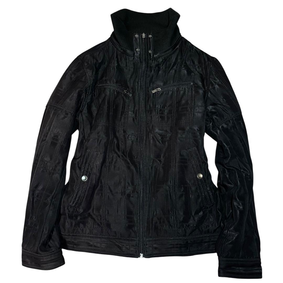 00s archive 平成初期 チェック 光沢ジャケット グランジ お兄系