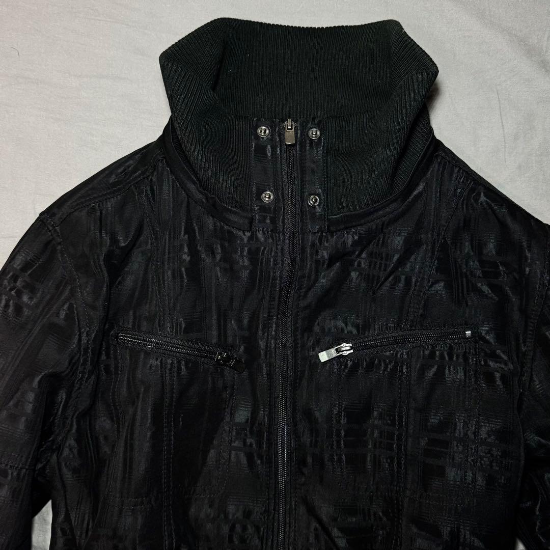 00s archive 平成初期 チェック 光沢ジャケット グランジ お兄系