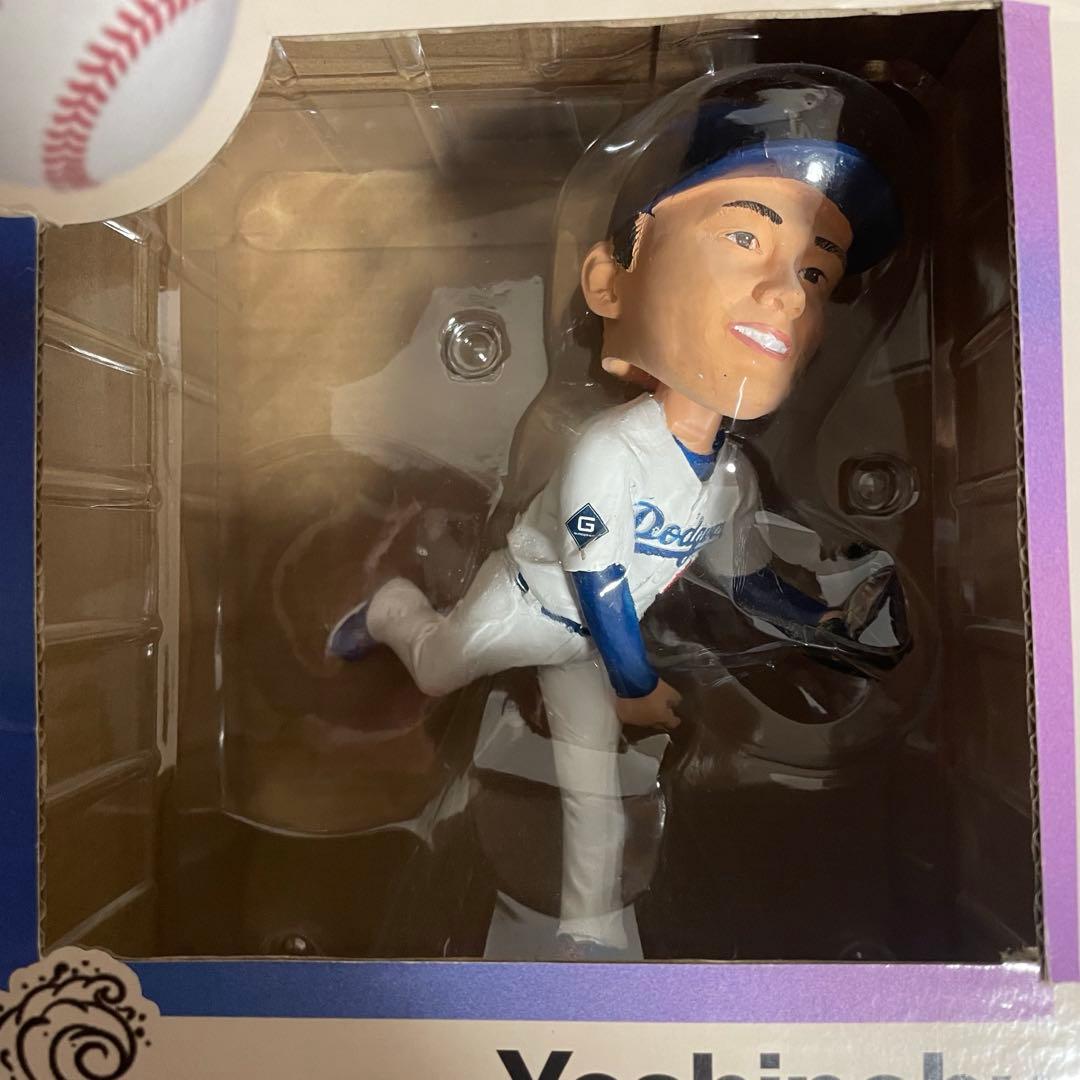 山本由伸　バブルヘッド　ボブルヘッド　ドジャース限定配布品　ギブアウェイ