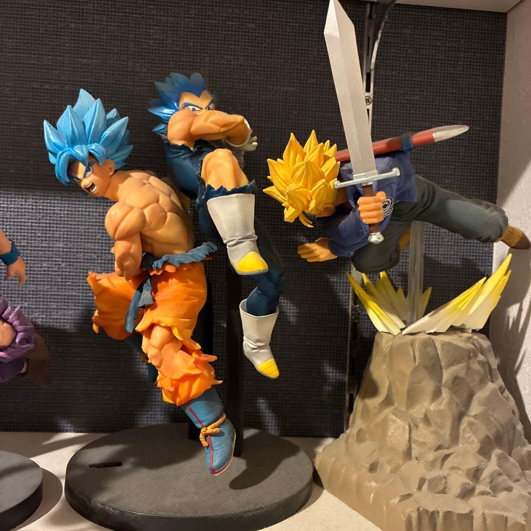 ドラゴンボール フィギュア15体セットかめはめ波悟空ベジータトランクスなど