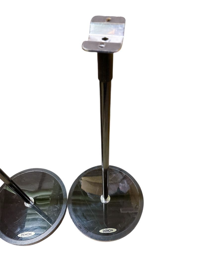 【希少品】DENON スピーカースタンド ASS-100-K ブラック ペア