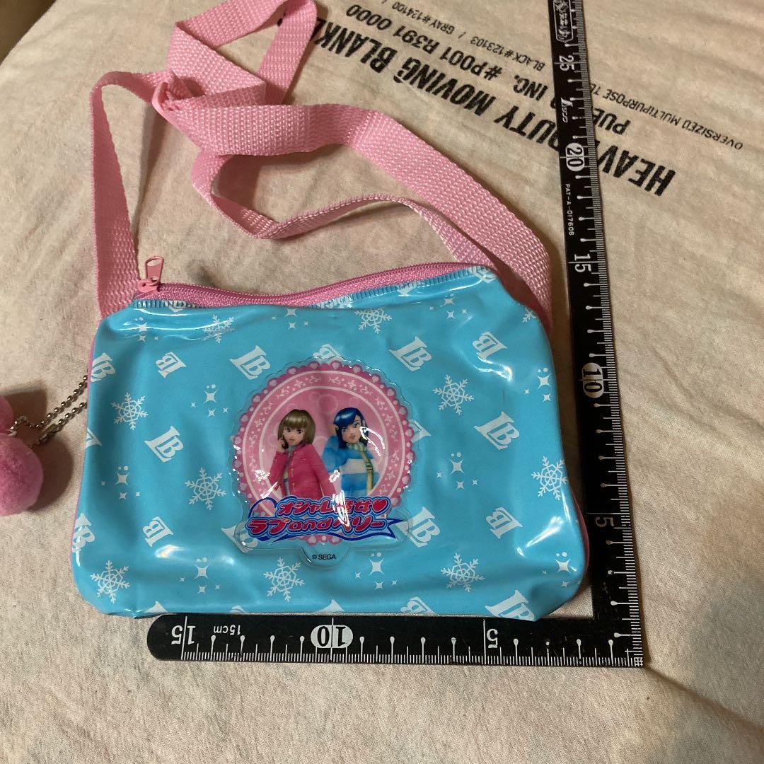 ラブandベリー　ポーチ　新品未使用　水色