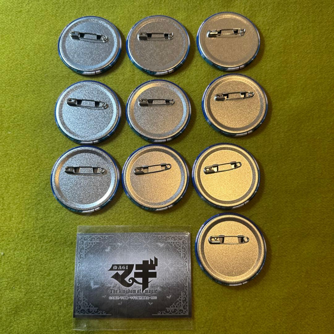 マギ ジャーファル 缶バッジ 原作　まとめ売り