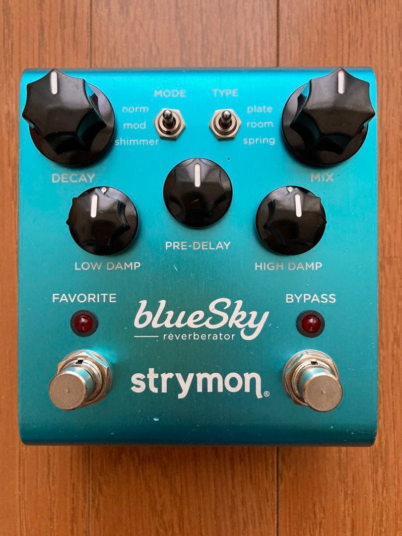Strymon blueSky V1 リバーブ　元箱　純正アダプタ付き