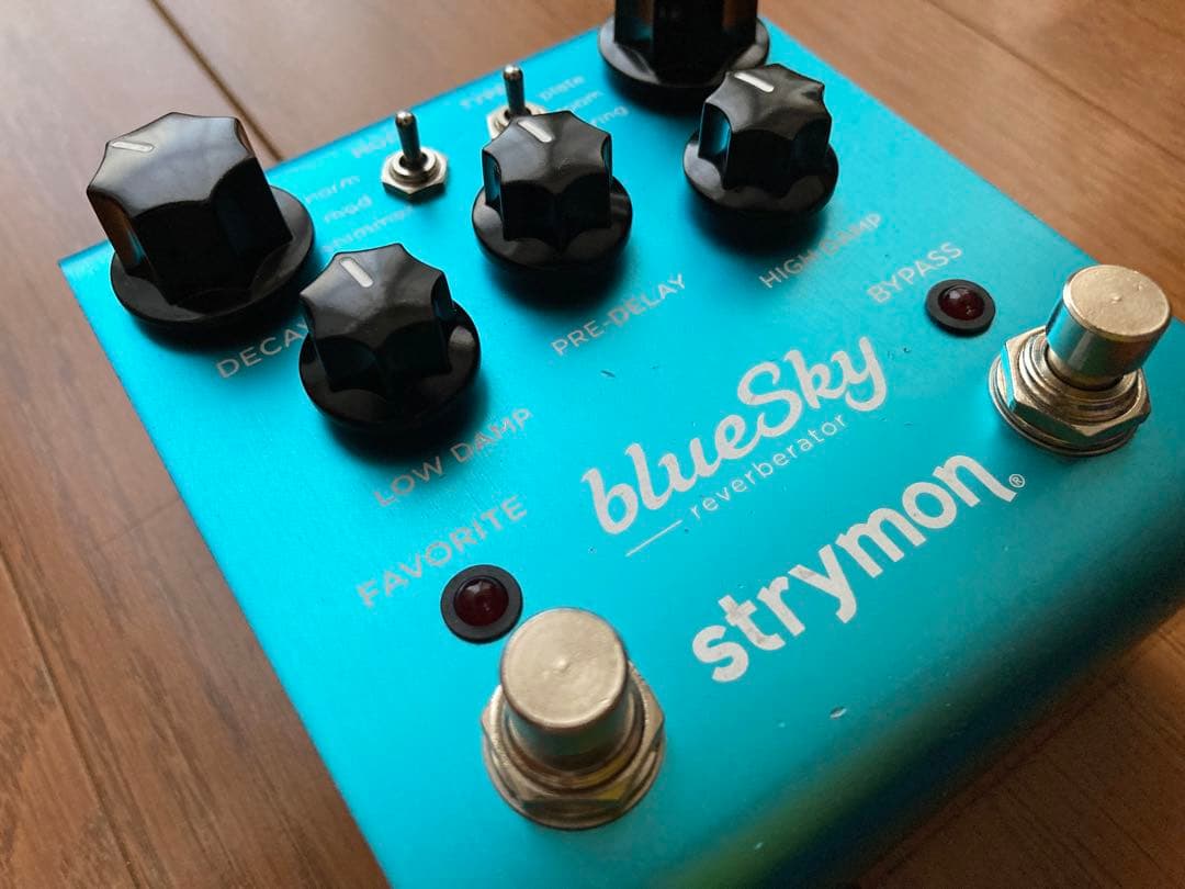 Strymon blueSky V1 リバーブ　元箱　純正アダプタ付き