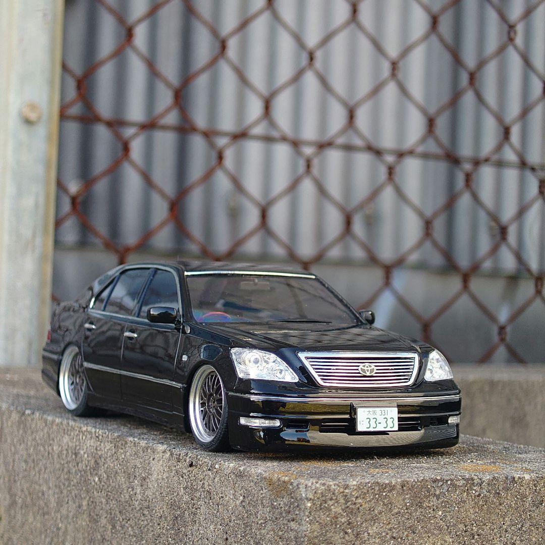 プラモデル　30セルシオ後期