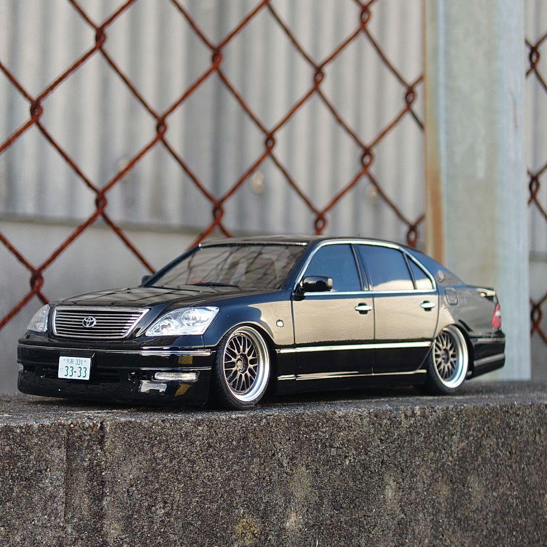 プラモデル　30セルシオ後期