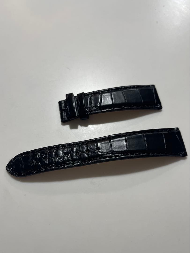 モレラート　アマデウス　アリゲーター黒　シルバー尾錠付き　20