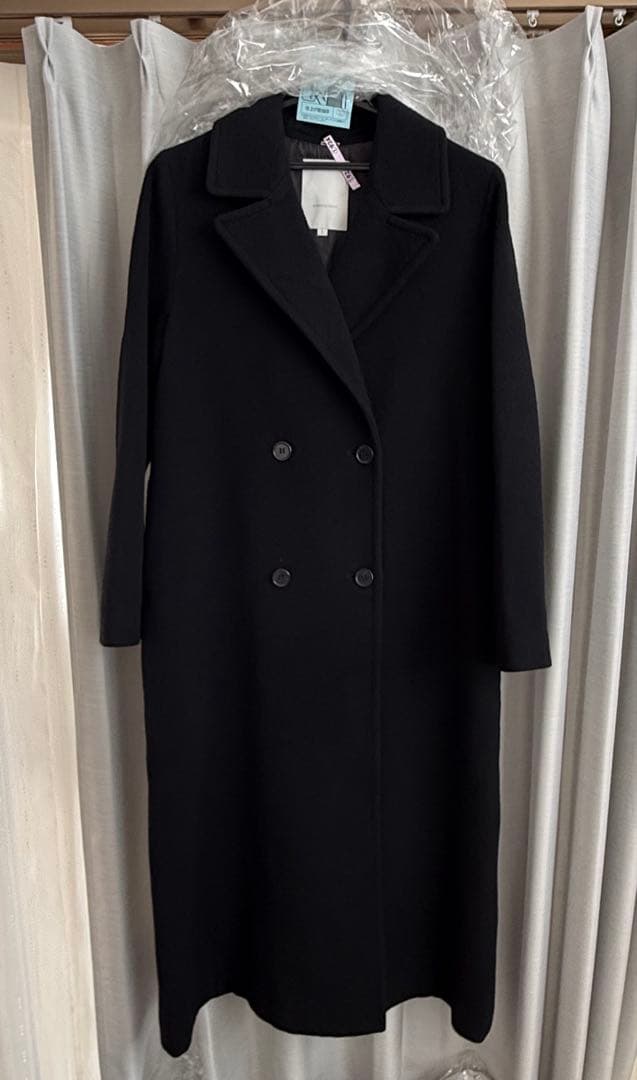 【極美品】マーキュリーデュオ　ウールチェスターコート 黒L今期も出てます