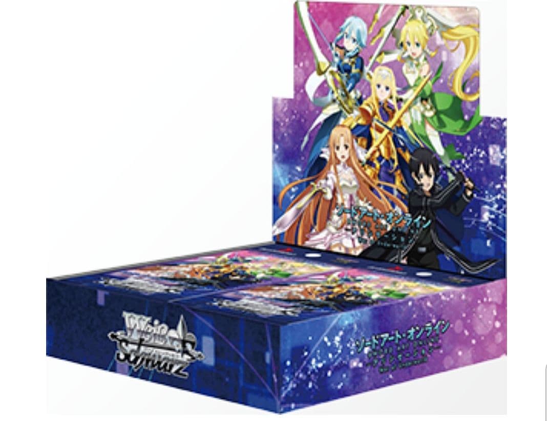 ヴァイスシュヴァルツ　SAO　RR以下4コン　新弾4弾分　プロモ付