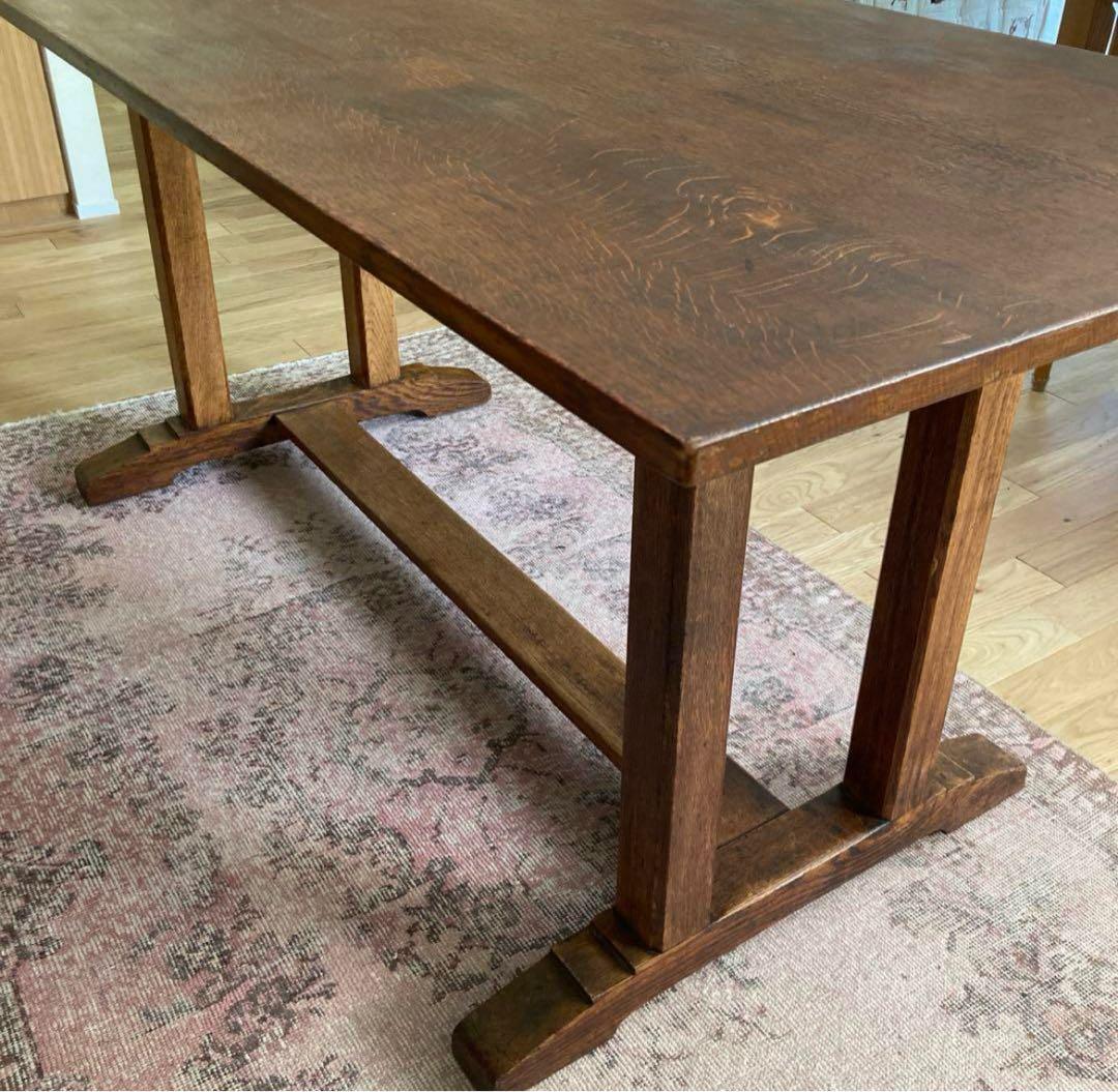 イギリス　ダイニングテーブル　アンティーク