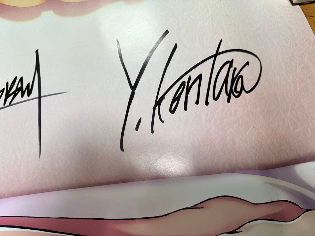 ToLOVEるダークネス　結城美柑　等身大添い寝ポスター　作者直筆サイン入り