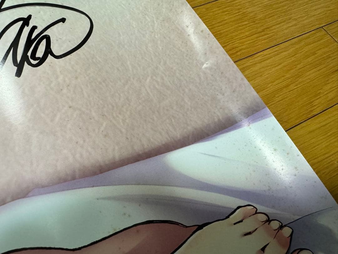 ToLOVEるダークネス　結城美柑　等身大添い寝ポスター　作者直筆サイン入り