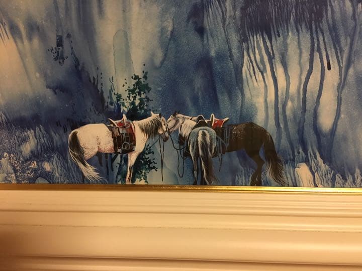 絵画❗️趙国明（チョウ コクメイ）の水彩画❗️