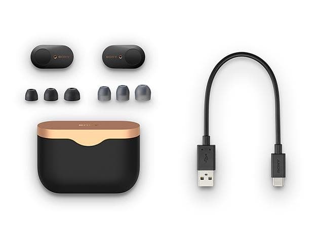 フルワイヤレスイヤホン WF-1000XM3-BM ノイズキャンセリング対応