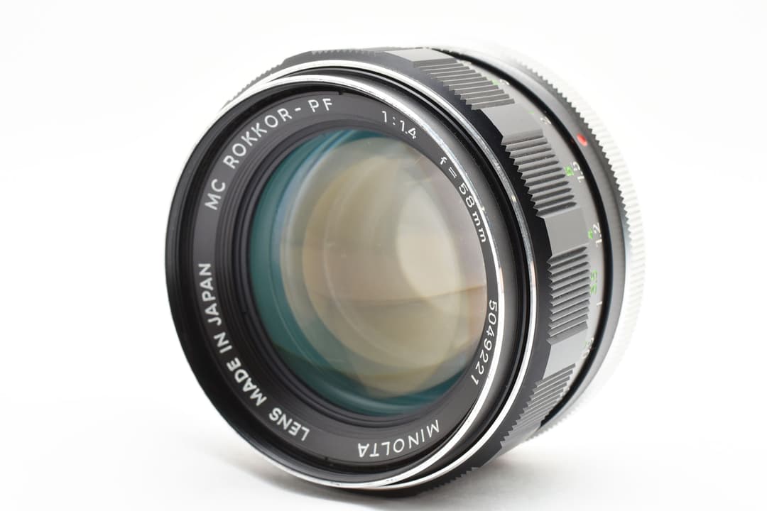 美品 Minolta MC ROKKOR PF 58mm F1.4 #9271