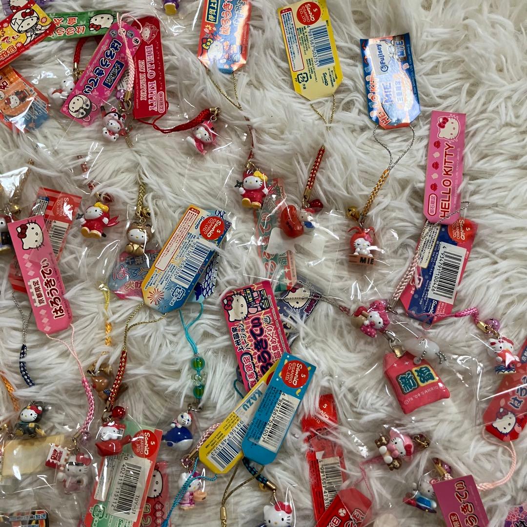 ハローキティ 根付け　ストラップ　マスコット　80個以上　まとめ売り