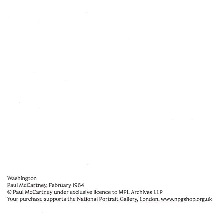 限定マット額装品/Washington ポール・マッカートニー