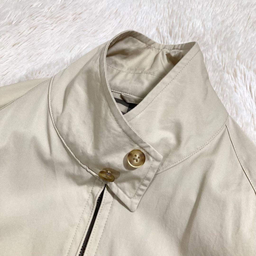 極美品 BURBERRY スウィングトップ ノバチェック ホースロゴ コットン