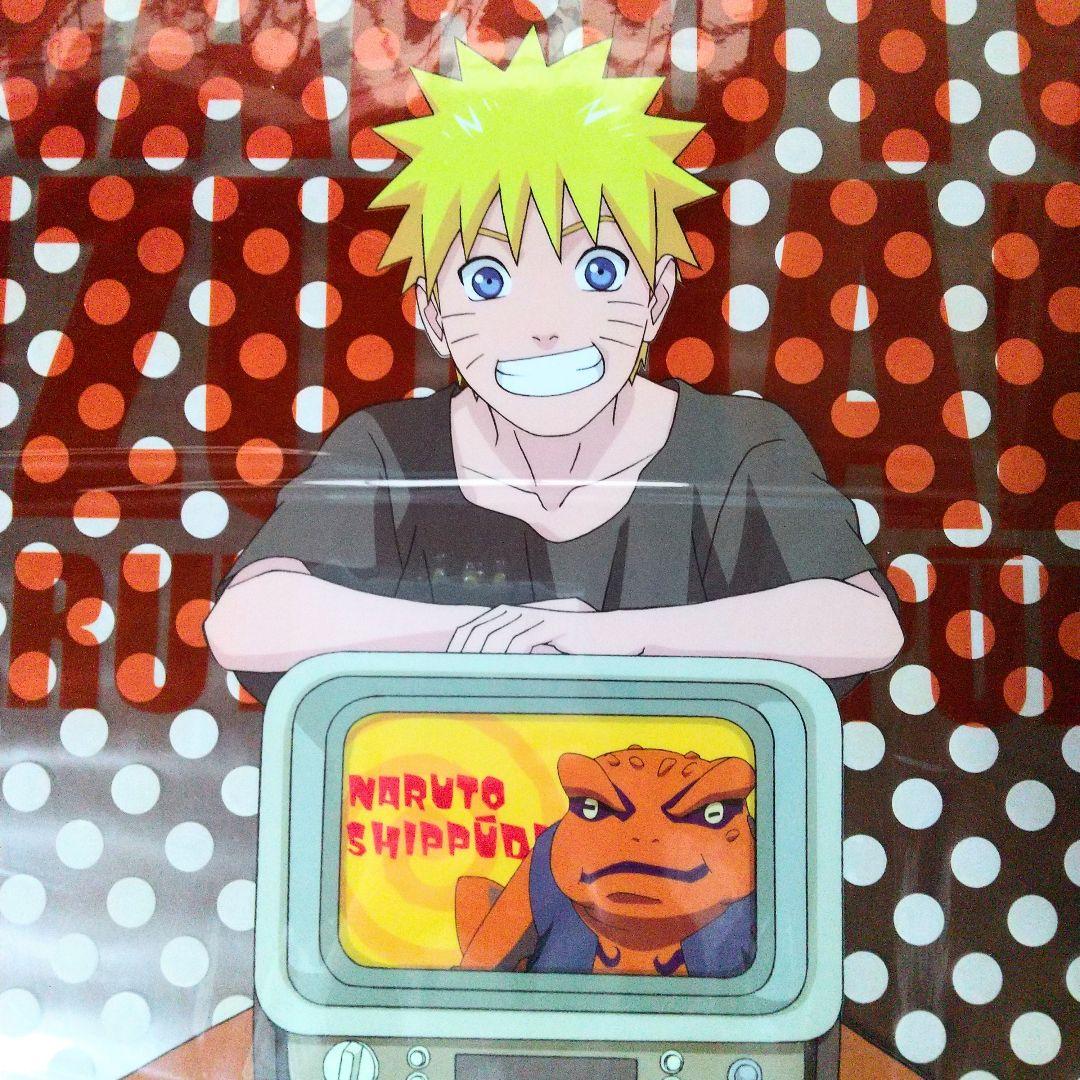 ★希少★ NARUTO うずまきナルト　クリアポスター　NARUTO疾風伝
