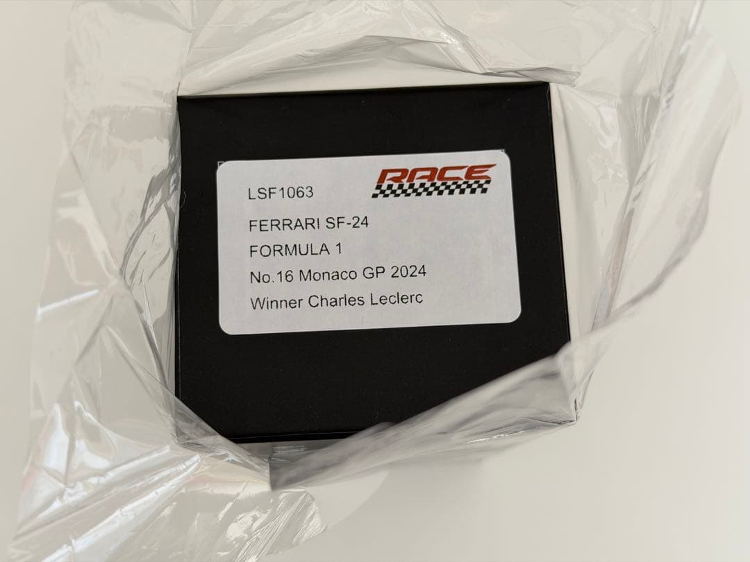 ルックスマート 1/43 ルクレール モナコGP優勝
