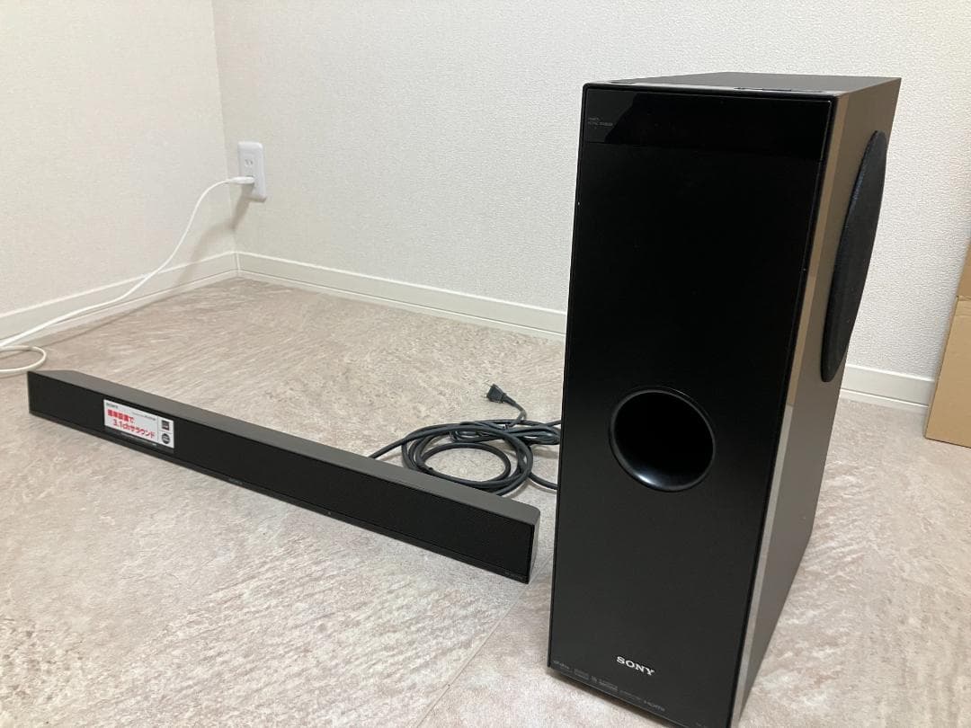 u*i様 SONY ホームシアターシステム　HT-CT100 箱付き