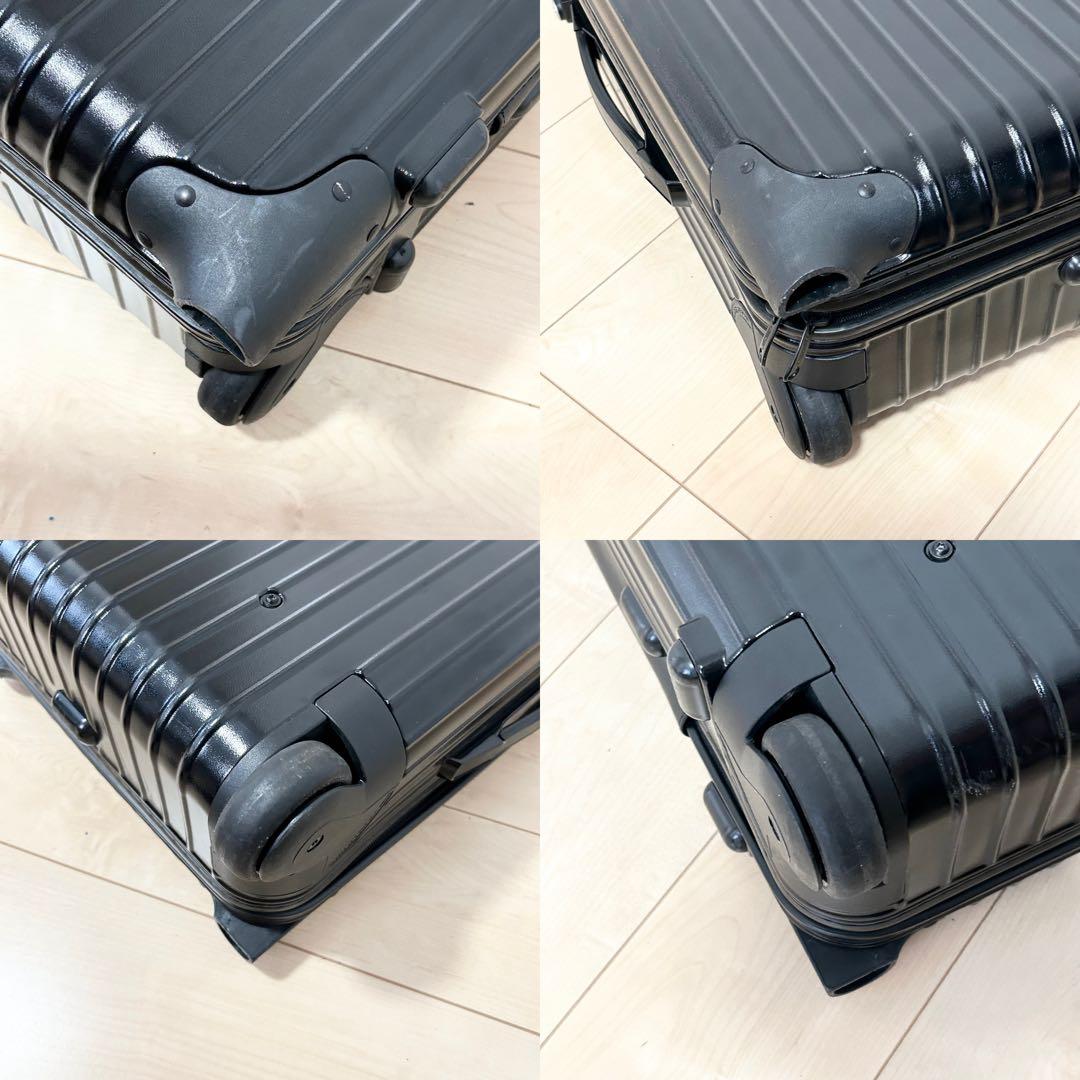 RIMOWA キャリーケース サルサ TSAロック ブラック ポリカーボネート